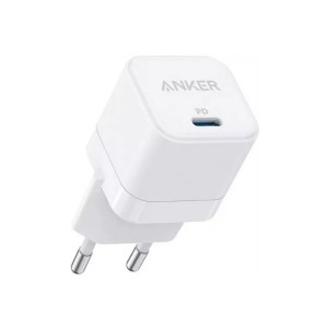 Сетевое зарядное устройство Anker PowerPort III 20W Cube USB Type-C белый